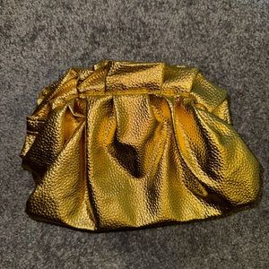 Gold Clutch Purse